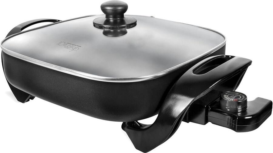 Elektrische Contactgrill Tafelgrill met Deksel 1500W & 5 Warmtestanden