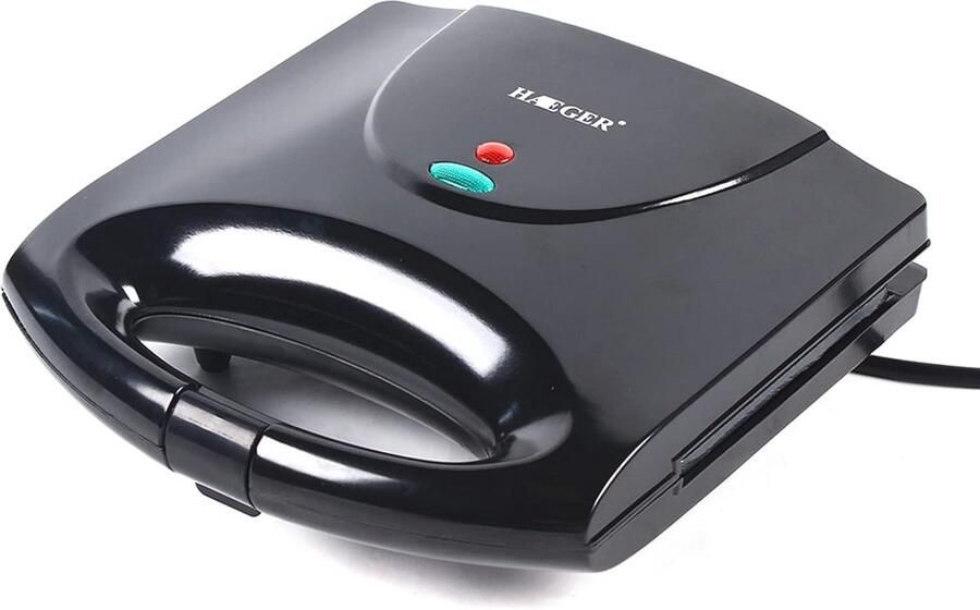 Elektrische Contactgrill voor Sandwiches en Steaks 850 W Tafelgrill met Dubbelzijdige Verwarming