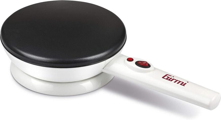 Elektrische Crêpe Pan 800W met 20 cm Antiaanbaklaag en Draaibare Basis