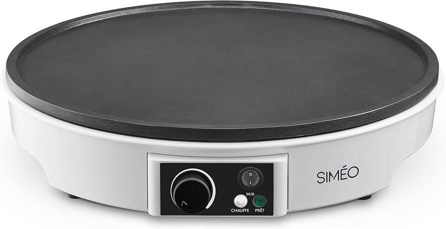 Elektrische Crêpemaker met 30 cm Antiaanbaklaag en 1000W Vermogen