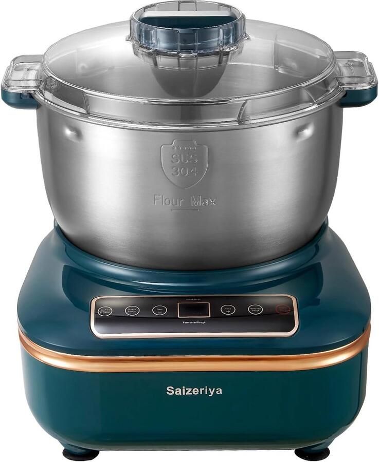 Elektrische deegmachine met fermentatiefunctie en microcomputer timer 5 3L