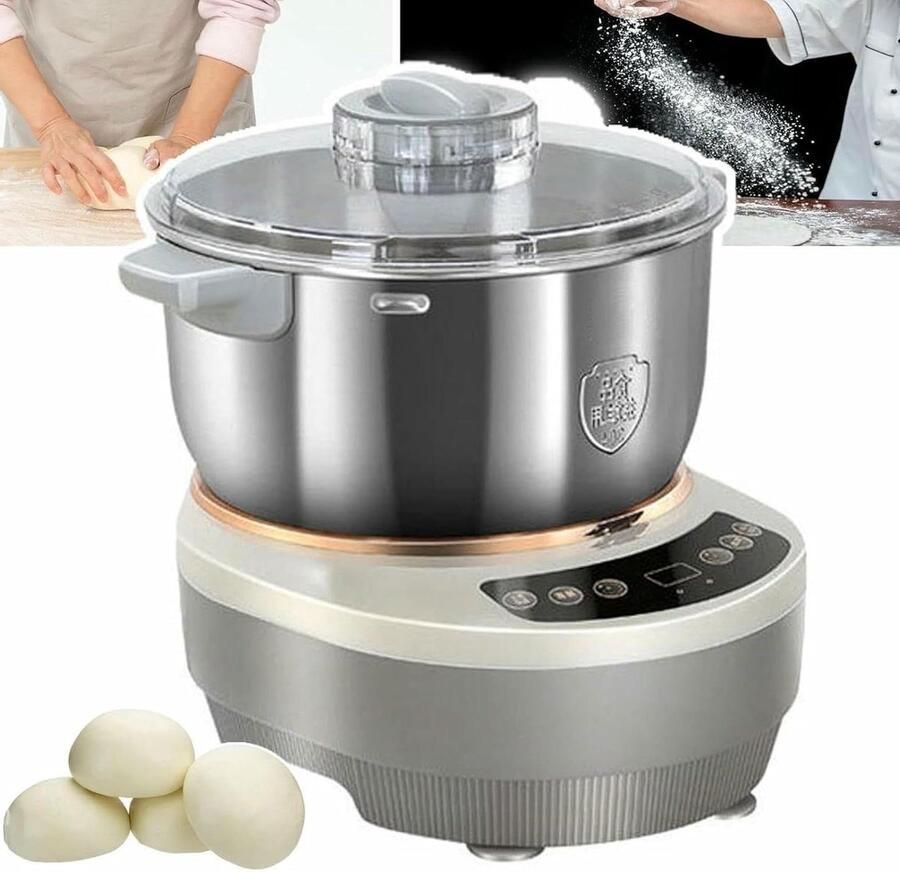 Elektrische Deegmaker Deegkneder Mixer Brood Bakken Constante Temperatuur Gisting 5L One Color