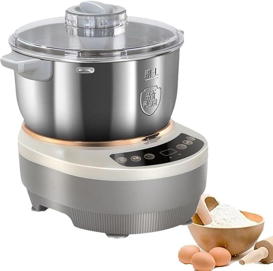 Deegmachine Deegkneedmachine Mixer Bakken Thuis Constante Temperatuur Fermentatie 7L Wit