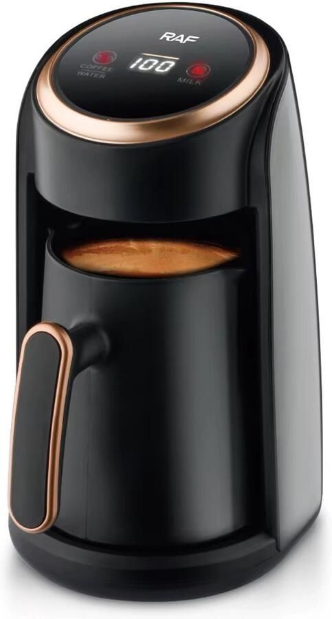 Raf Elektrische Digitale Turkse Koffieapparaat Espressomachine Melkopschuimer Koffiemachine Met Bonen Turkse Koffie Electric Turk - Foto 2