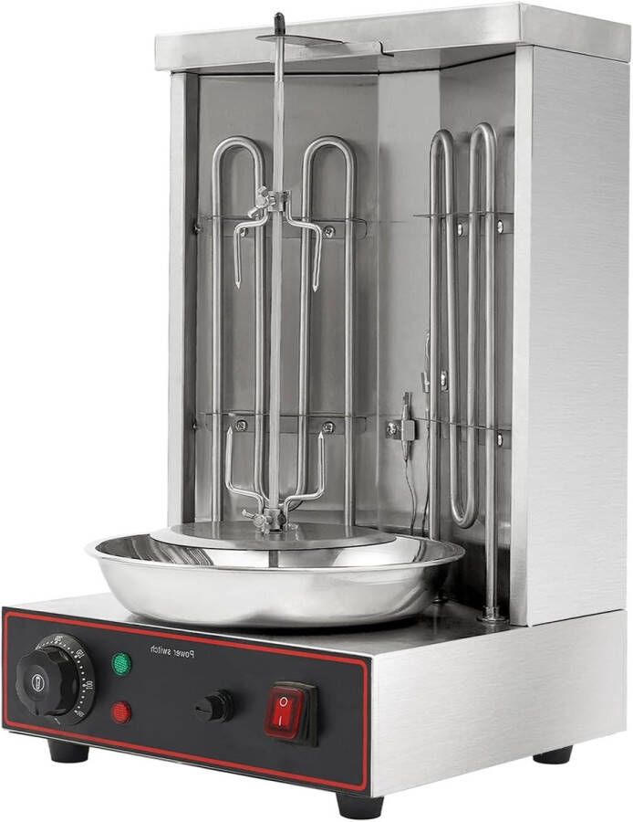 Elektrische Dönergrill 3000W Verticale Grill voor Perfecte Gyros en Kebab