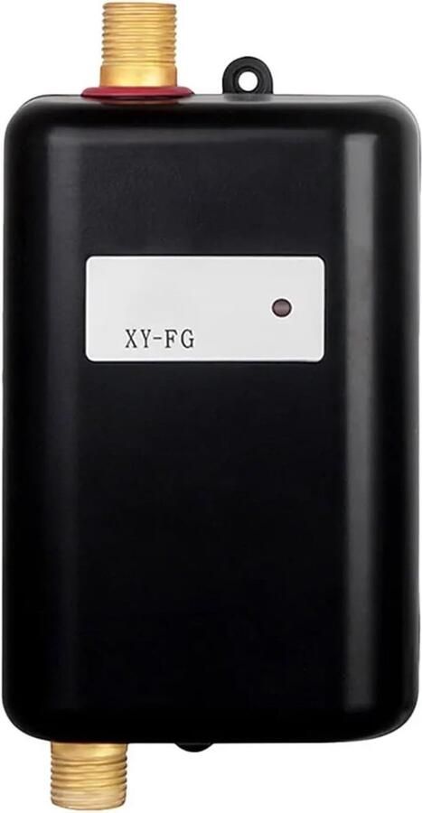 Elektrische Doorstromer Directe Waterverwarmer Direct Warm Water 3 Seconden Opwarmen 100mm Compact Zwart