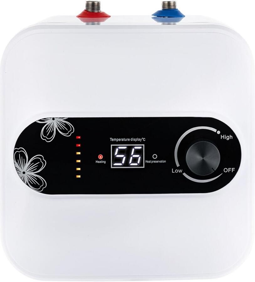 Elektrische Doorstroomboiler 1500W Keuken & Badkamer Instelbare Temperatuur