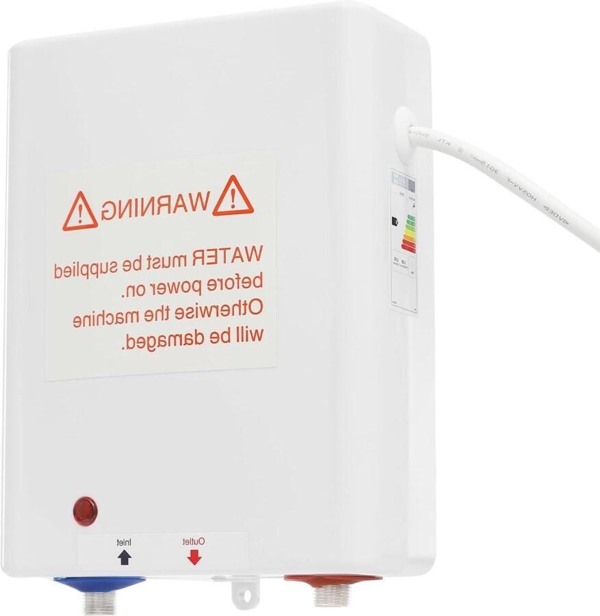 Elektrische Doorstroomboiler Wandboiler Direct Warm Water Snel opwarmen 3 sec