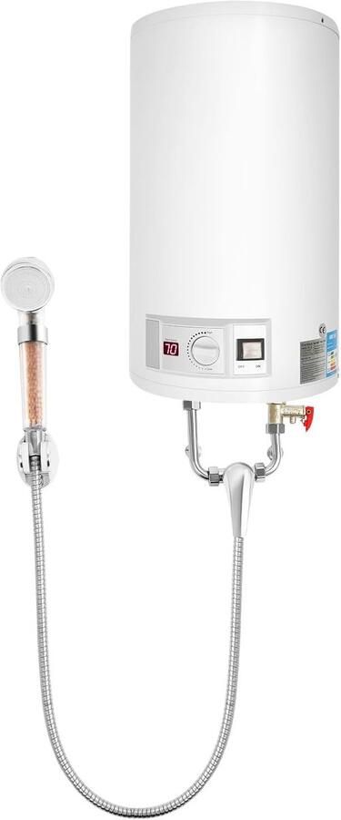 Elektrische Doorstroomboiler Wandboiler Klein Direct Warm Water Automatische Beveiligingen 35 Liter Capaciteit Wit