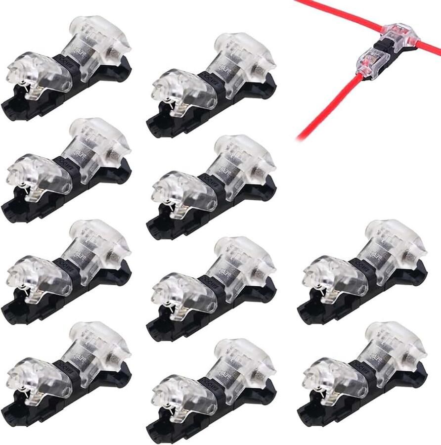 Elektrische Draad 20 22 Awg Auto Waterdichte Elektrische Connector Naadloze Draad Auto Kabel Led Waterdichte Connector Lug En Kits