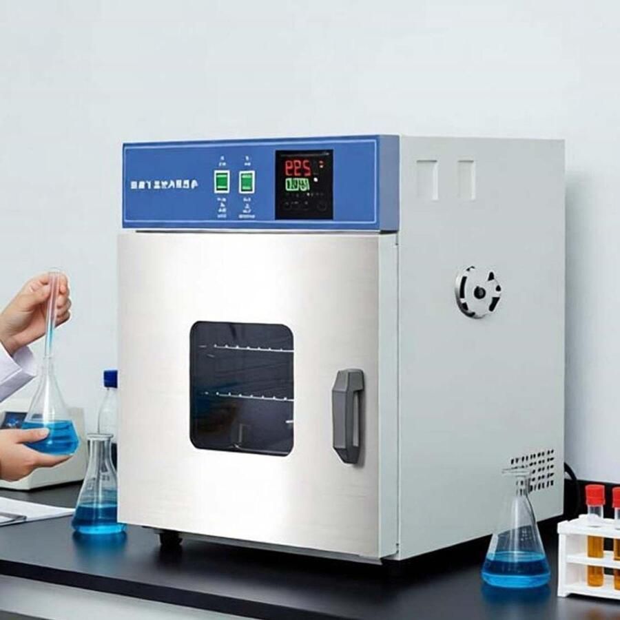 Elektrische droogoven Heteluchtoven laboratorium Monsters drogen Intelligente temperatuurregeling 16 liter Roestvrij staal