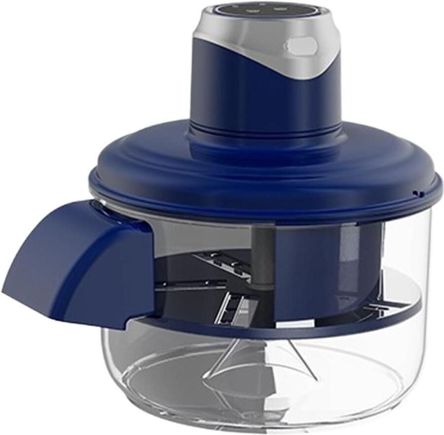 Elektrische Druiven Schilmachine Automatische Peler Voedselbereiding Keuken Snel en Efficiënt 20x22cm Blauw