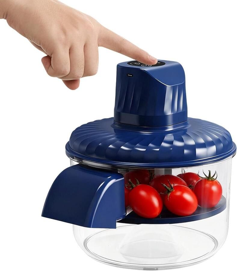 Elektrische Druiven Schilmachine Keuken Schilmes Tool Voedselbereiding Vereenvoudigen Draadloze Portabiliteit 24x24x18cm Niet gespecificeerd