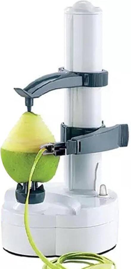 Elektrische Schillen Keukenapparaat Groente Fruit Snel Schillen Automatische Balans 30 x 15 cm Wit