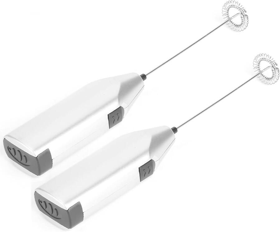 Elektrische Eierklopper Melkopschuimer Blender Thuis Keuken Tijdbesparend Arbeidsbesparend 20 cm Lengte Zilver