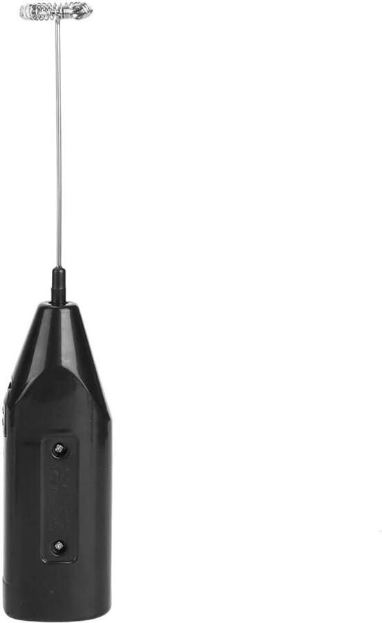 Elektrische Eierklopper Mini Mixer Drank Bereiding Stille Werking 20 cm Zwart