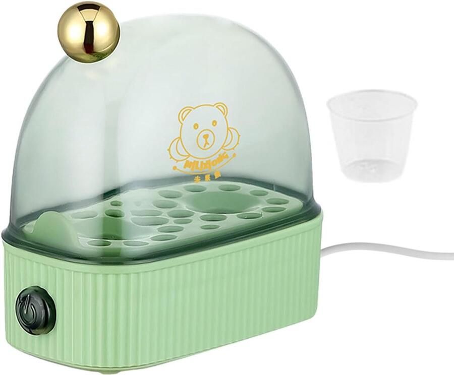 Elektrische eierkoker Apparaat voor eieren Snel ontbijt maken Automatische uitschakeling Compact formaat