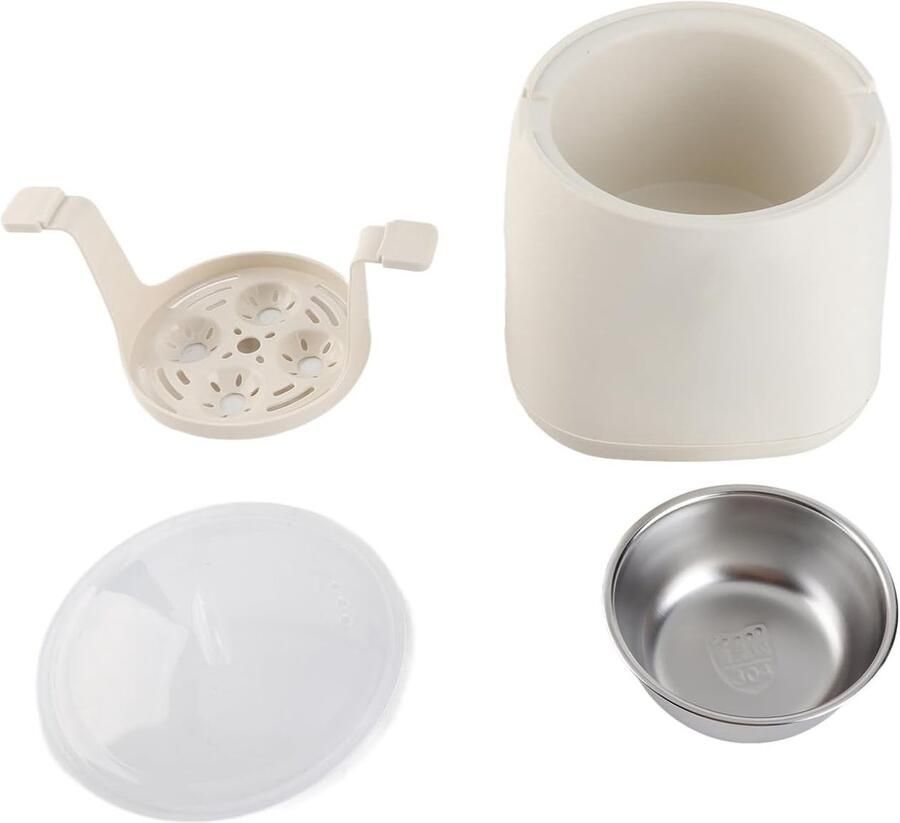 Elektrische Eierkoker Eierapparaat Snel Ontbijt Maken 4 Bereidingswijzen 560 Gram