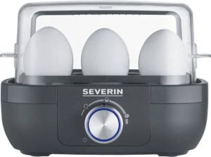 Elektrische Eierkoker Geschikt voor 6 eieren 420W Zwart