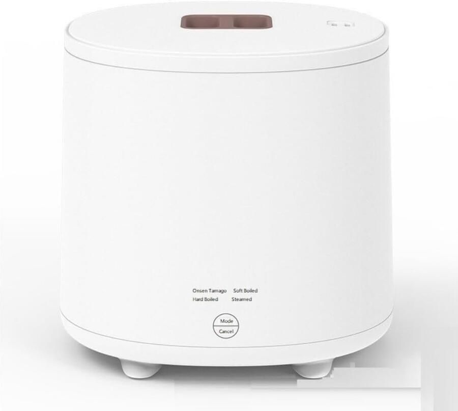 Elektrische eierkoker met 6 eieren Ontbijt bereiden Automatische uitschakeling 6 eieren Wit