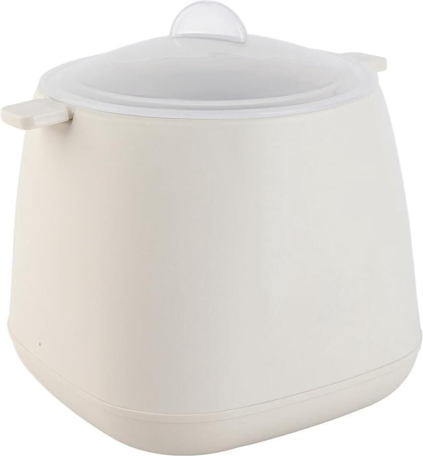 Elektrische Eierkoker Snel Ontbijt Maken 4 Eieren Koken 20 x 19 x 17 cm Wit