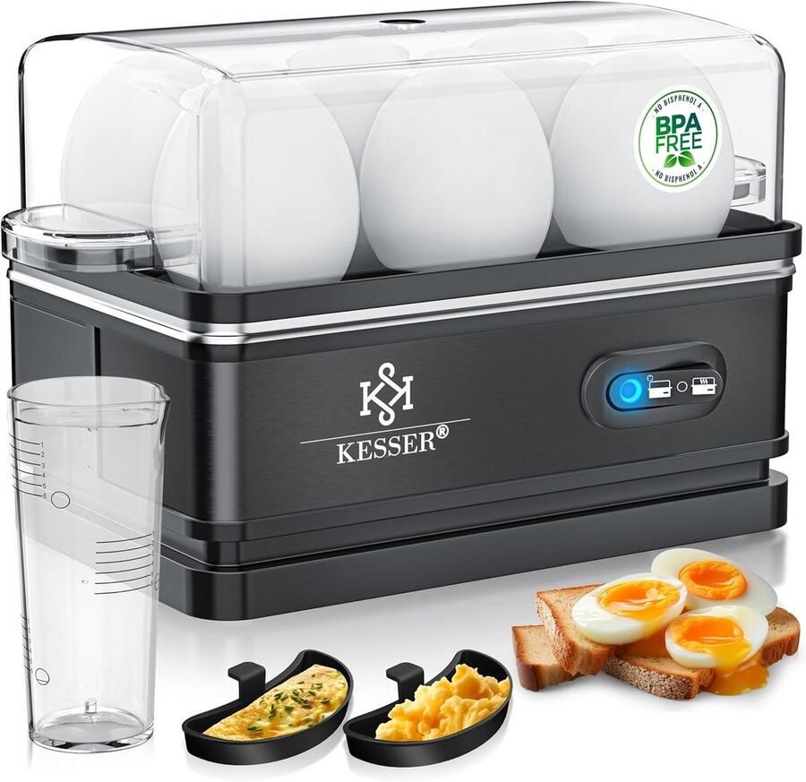 Eierkoker Electrisch Met Timer Keukenapparatuur