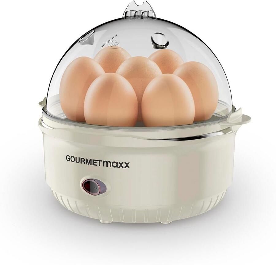 Elektrische Eierkoker voor 7 Eieren met Automatische Uitschakeling