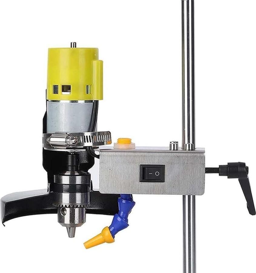 Elektrische Flessensnijder Glas Snijmachine DIY Ambachten Maken Verstelbare Snelheid 7-standen Snelheid Zilver