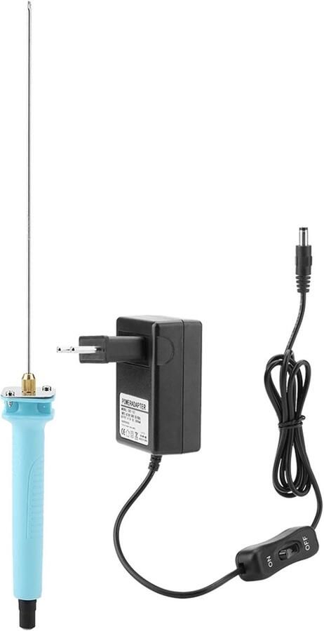 Elektrische Foam Snijder Hete Draad Pen Hobby Projecten Maken Snelle Verhitting 25cm Pen Zwart