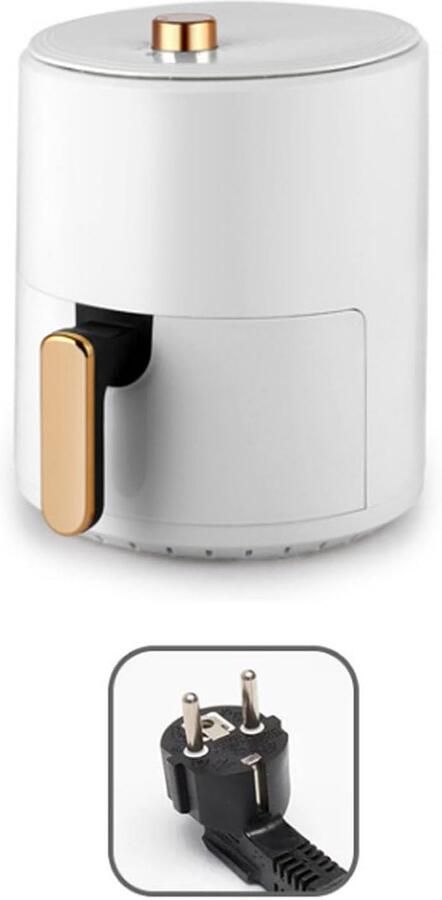 Elektrische friteuse oven Keukenapparaat multifunctioneel Gezond koken Olievrije technologie 6 liter capaciteit Zwart
