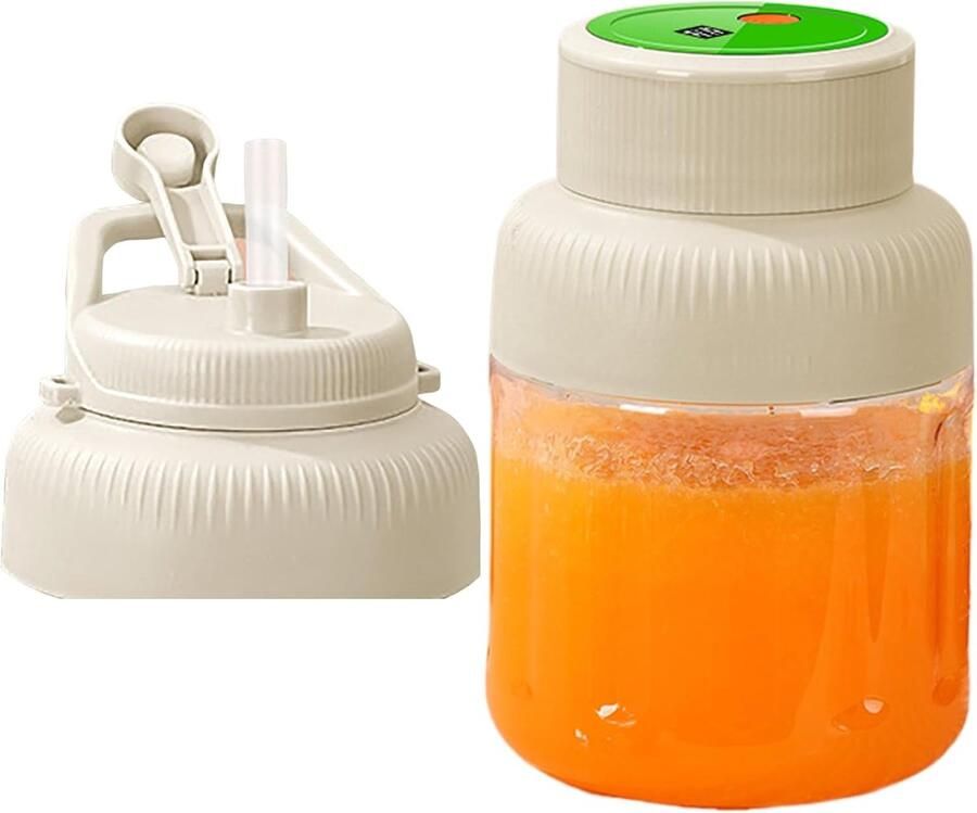 Elektrische Fruitpers Citruspers Keuken Snel Sap Maken 38-Blads Roestvrijstaal 13x13x13 cm Romig