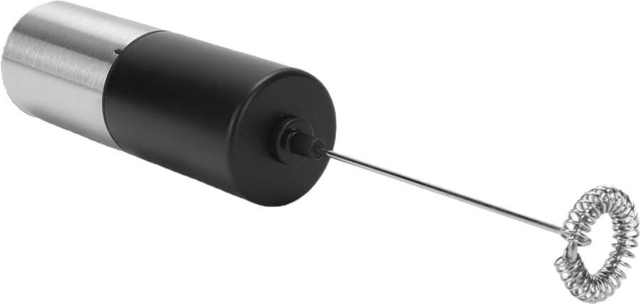 Draagbare Melkopschuimer Drankmixer Koffie Maken Ergonomisch Ontwerp 1 Eenheid Zwart