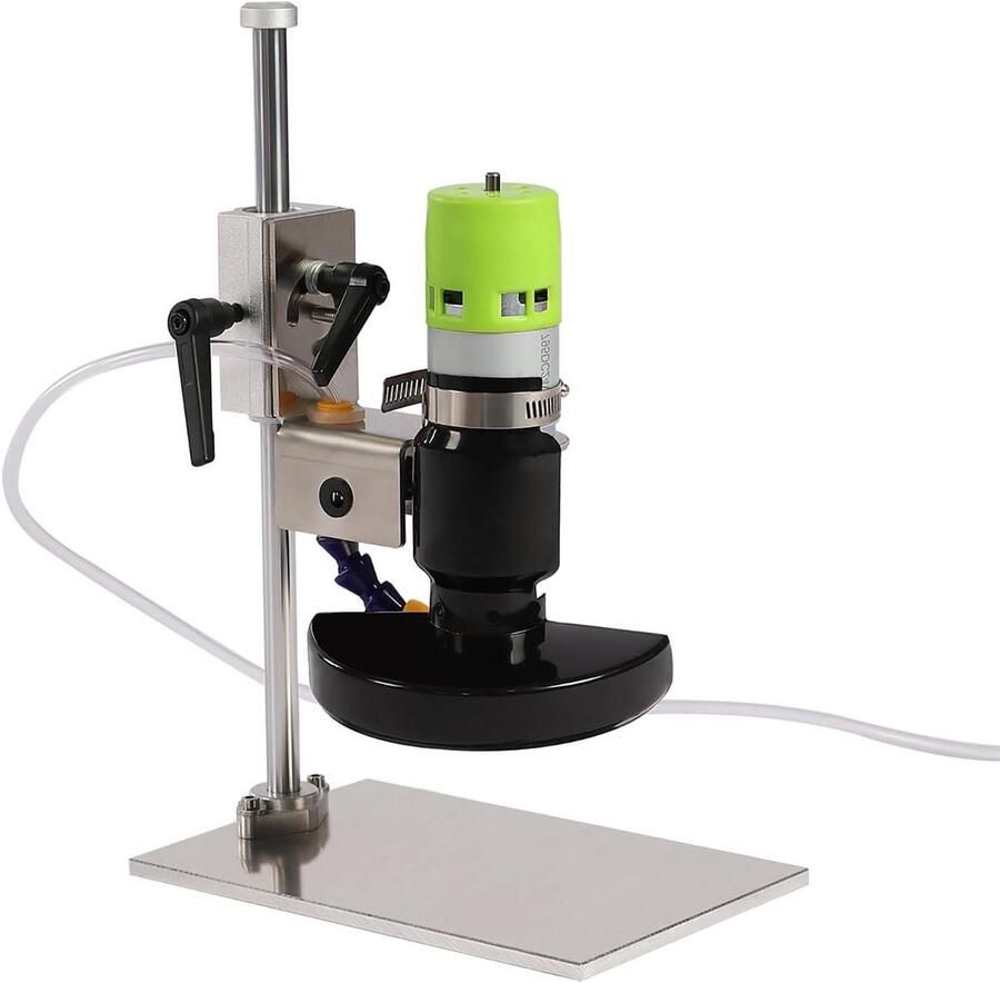 Elektrische Glas Snijder Fles Snijmachine DIY Decoraties Maken Verstelbare Snelheid 150 W Zilver