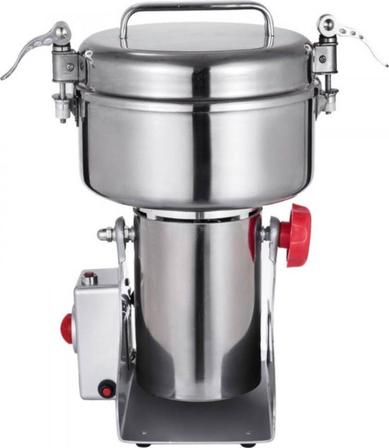 Elektrische graanmolen 1800 W Swing type 750 G RVS 26000 t min