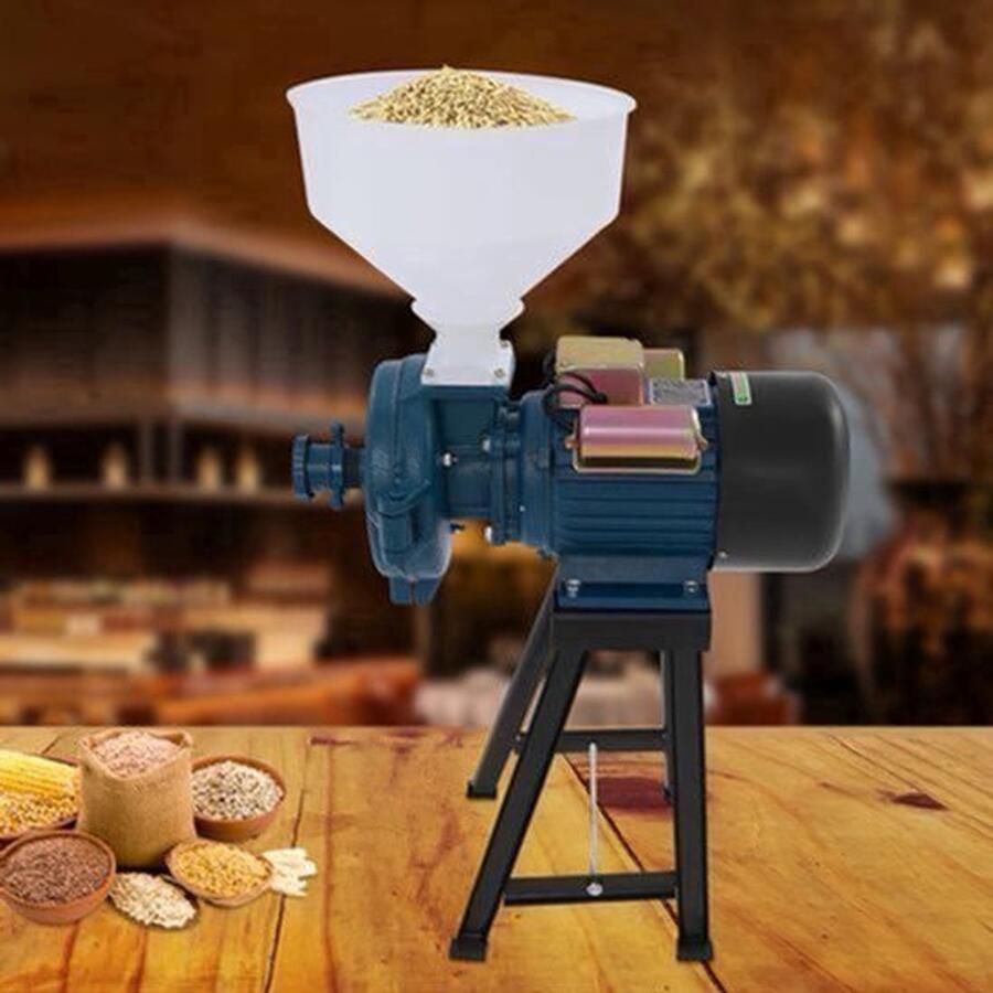 Elektrische Graanmolen – Graanmaler – Meelmaler – Koffiemolen – Grain Mill – 2200W Krachtige Motor – 150 Mm Maalschijf
