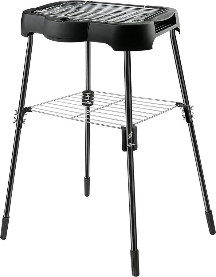 Elektrische Grill Buitenbarbecue Gezellig buiten koken Geen geur of rook 41x24cm kookoppervlak Meerkleurig