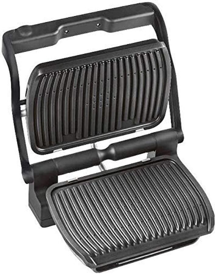 Elektrische Grill Contactgrill Binnen Lekker Grillen Automatische Kookprogramma's 900 Watt Zwart