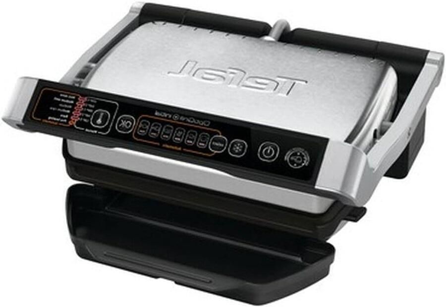 Elektrische Grill Contactgrill Lekker Grillen 900 Watt Vermogen 40x20x20 cm Meerkleurig
