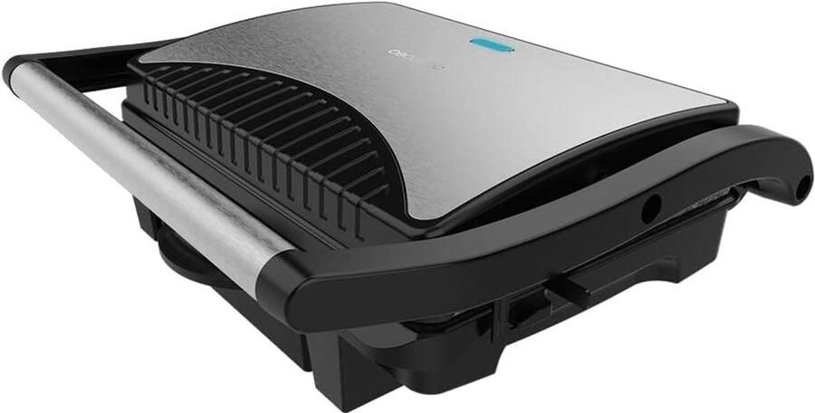 Elektrische Grill met Steencoating en Vetopvangschaal 1000 W 25 4 x 17 5 cm