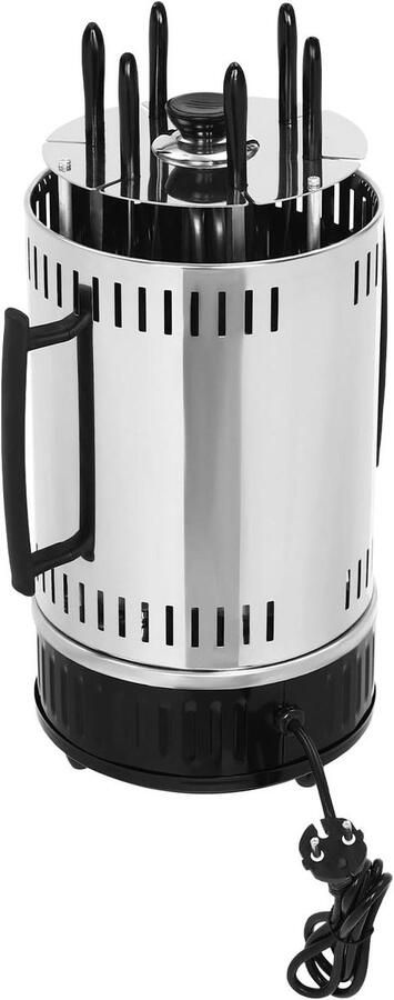 Elektrische Grill Verticale Grill Lekker Grillen Automatische Rotatie 53 x 36 x 37 cm Zwart