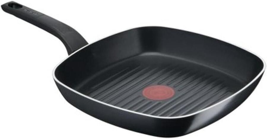 Elektrische Grillpan Bakplaat Lekker Koken Keramische Coating 26x26 cm Veelkleurig