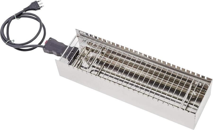 Elektrische Grillpan voor Gezond Koken Ideaal voor Vlees en Vis