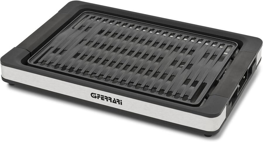 Elektrische Grillplaat 1800 W Vermogen 35 5 x 25 5 cm Kookoppervlak Antiaanbaklaag Binnengebruik Barbecue
