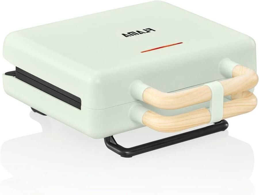 Elektrische Grillplaat Contactgrill Snelle maaltijden Compact aanrechtmodel 225 x 13 cm Groen