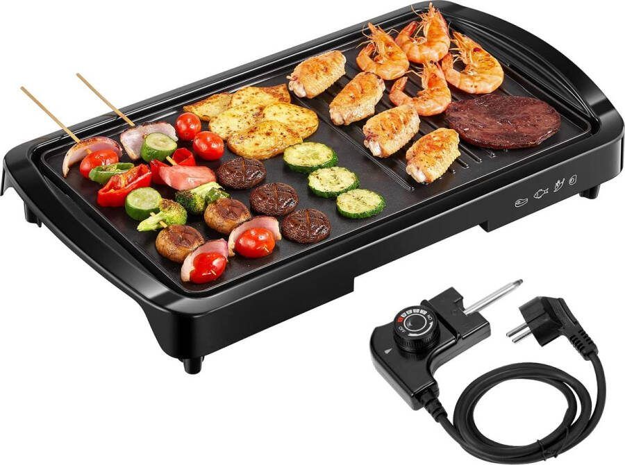 Elektrische Grillplaat Multifunctionele Grill Hoge prestatie - Foto 4