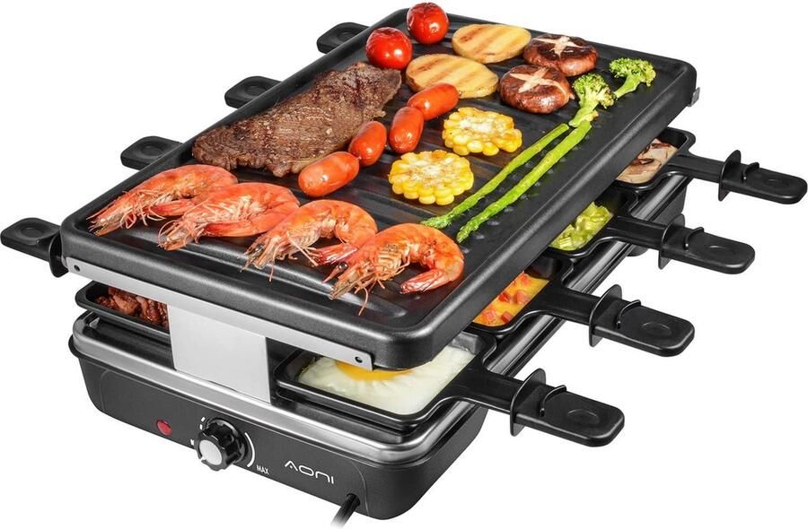 Elektrische Grillplaat Multifunctionele Grill Hoge prestatie - Foto 6