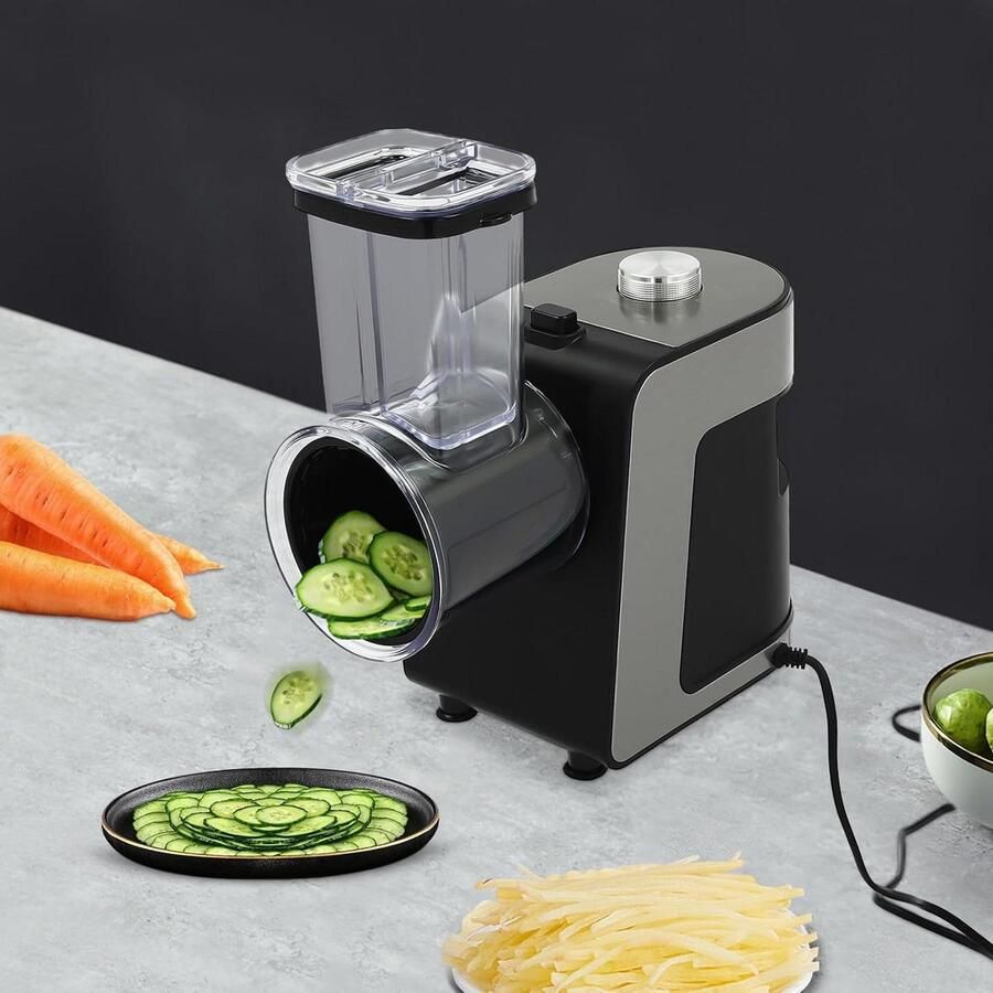 Elektrische Groentesnijder Keukenmachine Rasp Snel Groenten Snijden 1000W Pure Koper Motor