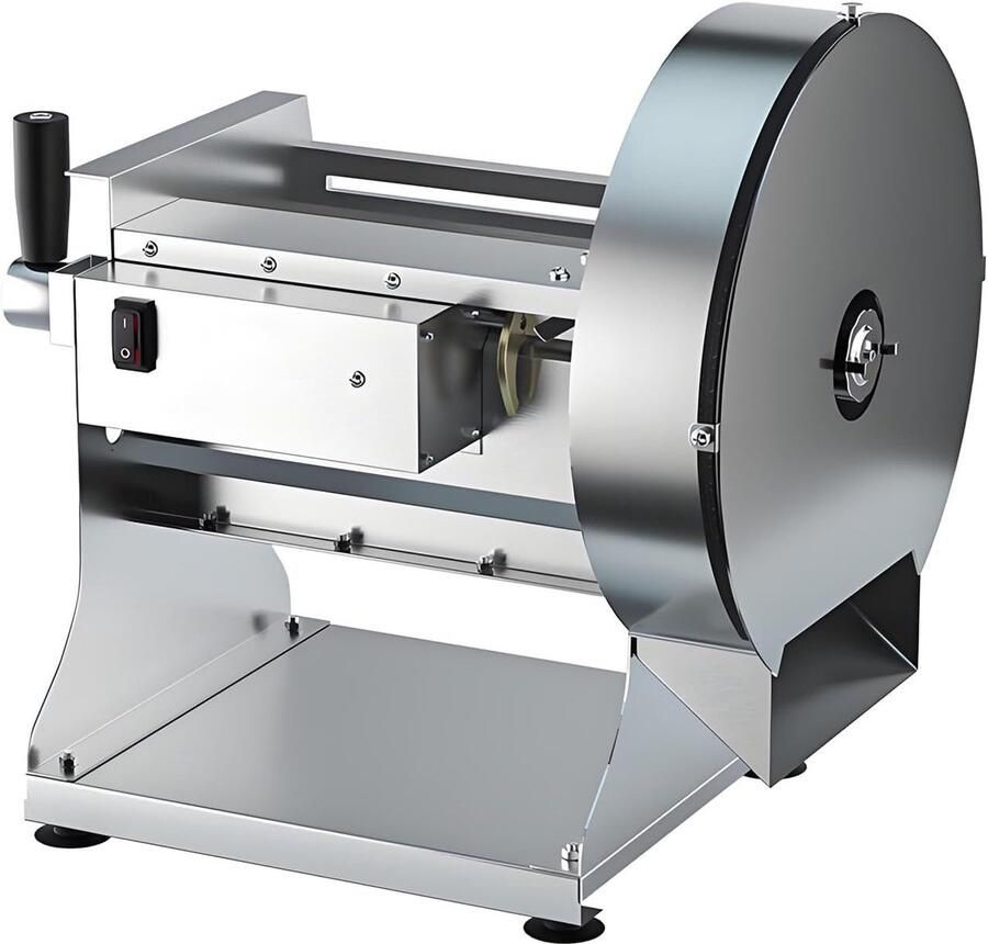 Elektrische Groentesnijder Keukenmachine Snijmachine Snel Groenten Snijden Verstelbare Snijdikte 41x30x40 cm