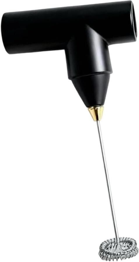Elektrische Handmixer Draadloze Garde Snel Mixen Antislip Handgreep 4x6x4 cm Zwart