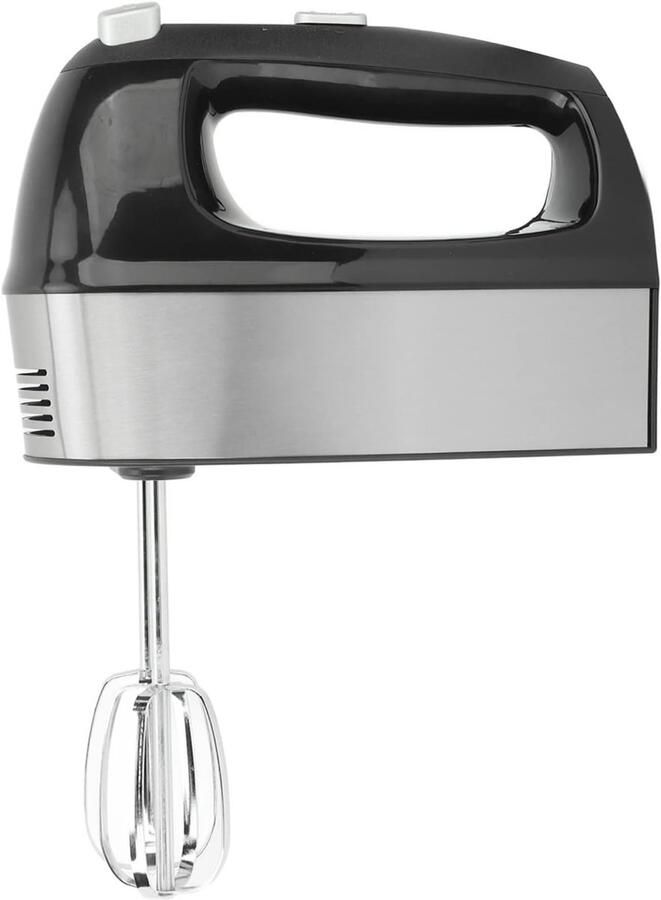 Elektrische Handmixer Keukenmixer Bakken en Koken 5 Snelheidsinstellingen 500 W Vermogen Zilver